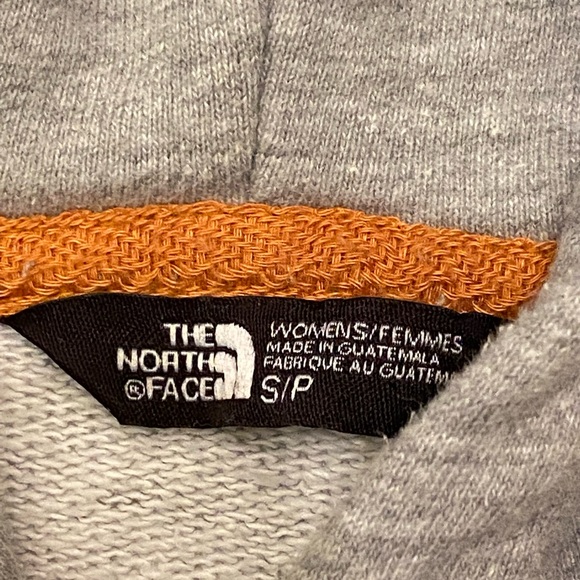 The North Face Gray Sweatshirt w Hood/ Pullover /Back Screen-Print  / Female S - Picture 15 of 16